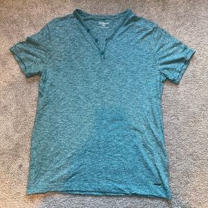 Mens Express Blue Henley